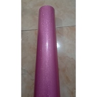 Pink metallic glitter sticker metallic glitter sticker cutting wrapping sticker