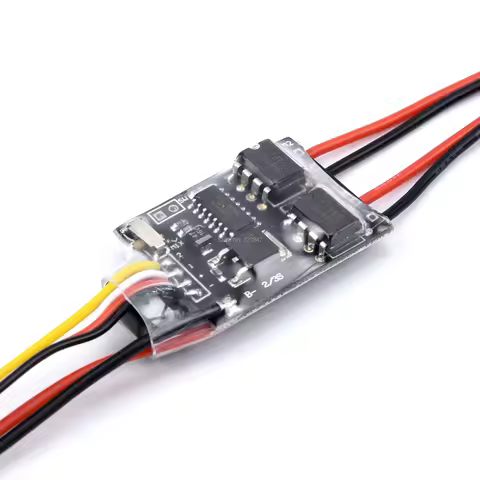 Dual Way Bidirectional 5a Esc Speed Control Brushed Esc Lipo 2s-3s For Rc Model Boat / Tank 130 180 