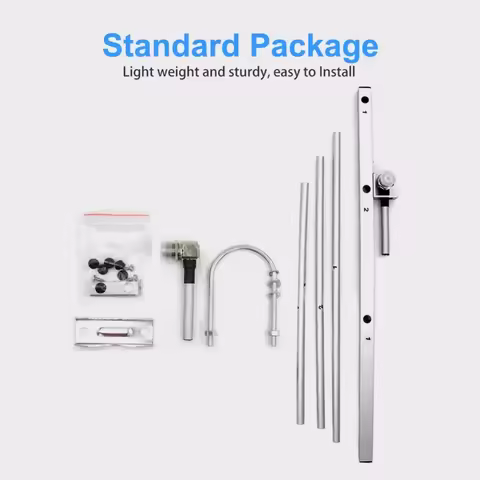 Yagi Antenna YI-D-3 Three Elements UHF 430-450MHz Adjustable Frequency Range Aluminum Alloy Collapsi