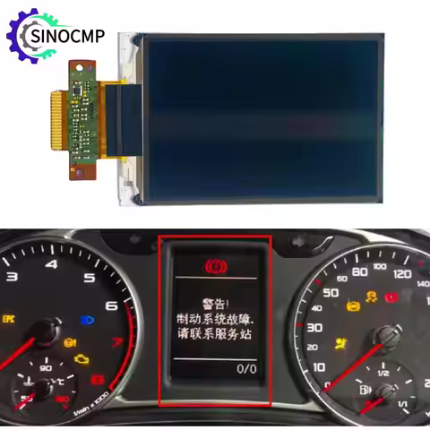 Instrument Cluster VDO LCD Display Screen For VW Passat Golf Tiguan 5N Touran Skoda Dashboard Displa