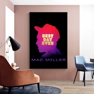 Mike Miller Best Day Ever Music Album Cover Poster Singer Rap Hip Hop Pop Music Star Canvas Poster Print (No Frame)