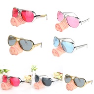 DO Halloween Big Nose Glasses Funny Nose Disguise Glasses Big Nose Cosplay Glasses