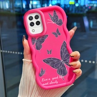 HP Phone Case For Samsung A22 M22 M32 A23 4G A23 5G F23 5G M23 5G A24 Phone Case Butterfly Pattern C