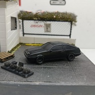Kit Car 1/64 scale Toyota AE86 Trueno Hotwheel/ Resin Car Kit
