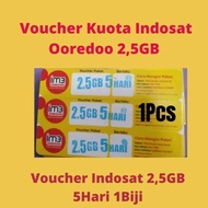 Voucher Kuota Indosat 2,5GB 5Hari Jawa Barat Indosat Freedom 2,5Gb