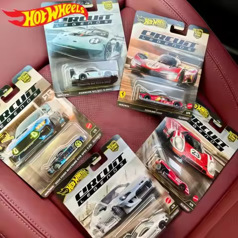 New Original Hot Wheels Fpy86 Car Culture Track Legend Ford Mustang Ferrari 499P 1:64 Cars Collect M