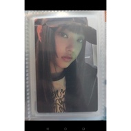 Haerin Bunnie Clubs 2023 official photocard