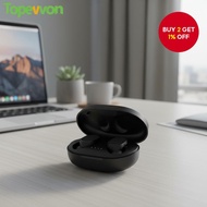 A6S Pro True Wireless Earbuds Bluetooth Headset with Noise Cancellation IPX4 Waterproof TWS Earphone