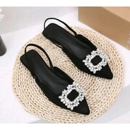 sendal heels wanita mules HR 43