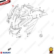 บังลมหน้า SHIELD LEG FRONT แท้ Suzuki Burgman 125 Street EX (UB125) / Burgman 125 Street GL (UB125)
