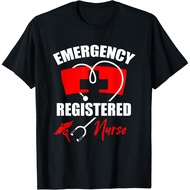 Emergency Registered Nurse T-Shirt Front Line Vintage Health Service
