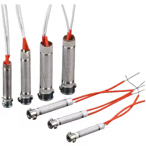 Set of 5 30150W Electric Soldering Iron Heating Elements for External Heated Mica with Nickel Chromi