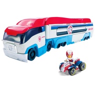 2Pcs/set Genuine Super Large 70cm PAW Patrol Toys bus Paw Patroller rescue vehicle toys set Dog patrols Mobile Rescue Deformable Bus base toy Action Figures Play Vehicles car set toys(super large Bus Ryder Captain Beach car)GG020 23108 ENJOY