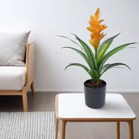 21-46CM Artificial Orchid Green Feel Pineapple Flower Bouquet Moisturizing Soft Glue Fake Plants Hot
