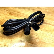 C13-C14 power cord length 1m, 1.5m, 2m, 3m, genuine
