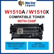 Compatible 151A 151X Toner with NEW CHIP W1510A W1510X Laserjet Pro 4003dn 4003dw 4003n MFP 4103dw 4