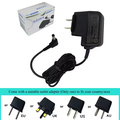 OEM Omron 6V 700mA AC Adapter for HEM-711AC HEM-712C HEM-780 HEM-790IT HEM-7500 HEM-770 HEM-705 M2 M