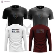 Tshirt Harimau Malaya | Harimau Malaya jersey | Microfiber quick-dry | Reflective rainbow
