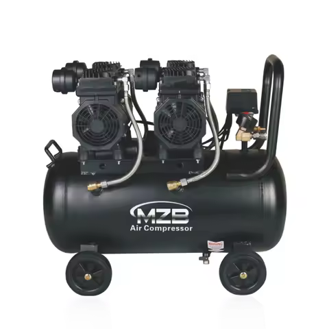 MZB China Outstanding Oil Free Air Compressor 50 Liter Low Noise Oil Free Silent Air Compressor 50l 