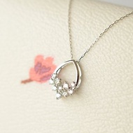 特級天然真鑽 鑽石項鍊 20分 鉑金 日本製造 附帶Heart&amp;Cupid保證
