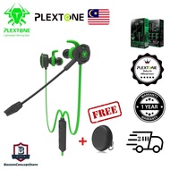 BOSTON PLEXTONE G30/ G30 GL TYPE C Game Live Upgraded Dual Mode DSP Earphones Gaming Headset Headphone with HD Microphone 6 Gaming Effects PUBG for Phone Tablet Pad HUAWEI XIAOMI SAMSUNG REALME PIXEL
