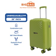 BIG BAG Nomad 28" (PP) Polypropylene Luggage 28 Inch Unbreakable Luggage Bag Travel 28 Inch Suitcase