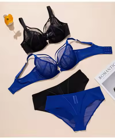 Ultra-Thin Minimizer Bra for Women Underwire Breathable plus Size Lingerie D E F G Cup Sizes 75 80 8