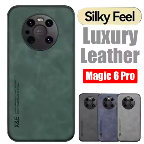 Attractive Sheepskin Leather Case For Honor Magic 6 5 4 Lite X9B X9A Luxury Phone Cover For Honor 90