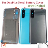 Glass For Oneplus Nord 5G Battery Back Cover Rear Door Housing For One Plus Nord AC2001 AC2003 Shell