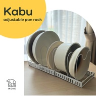 Nordic Style Pot Organizer Adjustable Pot Rack Pot Rack Kitchen Rack Kitchen Equipment Nordic Style 