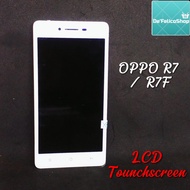 LCD TOUCHSCREEN TS Fullset Plus Frame OPPO R7 / R7F ORIGINAL COPOTAN ORIGINAL 100%