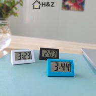 H&Z Desktop Mini Clock Simple Electronic Clock Bedside Clock Car Clock Student Clock Portable Table 