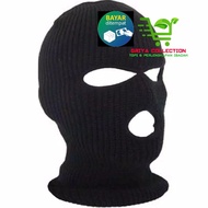 Kupluk Ninja / Rajut Topeng / Kupluk Rajut Ninja / Kupluk Lobang Tiga / Sebo Ninja / Topi Ninja