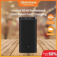 Xiaomi 50W 20000mAh PowerBank Type C Fast Charging 74Wh Support Laptops Charge