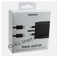 SAMSUNG TYPE-C 25W/45W  FAST CHARGING TRAVEL CHARGER