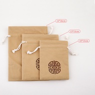 Disc Bead Bag Wenwan Cloth Bag Lining Plush Beads Star Moon Bracelet Drawstring Drawstring Bag Doubl
