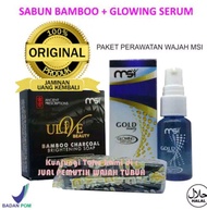 Paket msi glowing serum +msi bamboo batang