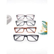 Unisex Square Glasses Frame 6001 Size 56.17.138