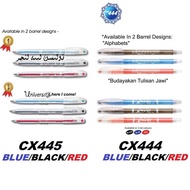 Faster CX-444 / CX445 Ball pen (FINE/0.5mm) [Ready Stock]