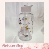 Tumbler 1L | 1 Liter Drinking Bottle | Deco Your Own Tumbler