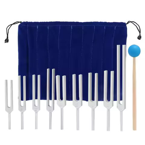 Tuning Fork Hammer 174/ 285/ 396/ 417/ 528/ 639/ 741/ 852/ 963HZ Tuning Fork Sound Healing Therapy T