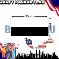 【Benderaku】Pahang Flag 60cm X 120cm/2X4ft Nylon Polyester Pahang Darul Makmur Flag -F6591