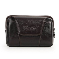 LegumStore Dompet hp Tas pinggang sabuk kulit Tas hp Pria Import[ Hitam] Sarung hp