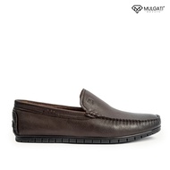 Giày lười nam MULGATI Classic Moccasin da trơn - 7590A-18