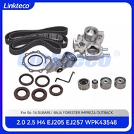 Engine part Timing Belt Kit Water Pump Fit 2.0 2.5 L EJ205 EJ255 For 04-14 2.0L 2.5L 9-2X SUBARU BAJ