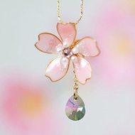 櫻花舞單輪項鍊