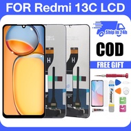 Original LCD with Frame for REDMI 13C  LCD Display Screen Touch Screen Digitizer Assembly