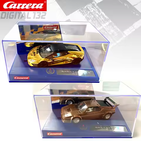 Carrera Slot Car Digital132 LB Huracan LP610-4-Gold / BMW M1 Procar-Bronze CHINA SS1 GRAND PRIX Spec