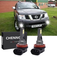 New หลอดไฟตัดหมอก H11 6000K สีขาว สําหรับ Navara D40 2006 2013 2 ชิ้น