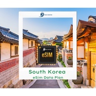【Korea eSIM 3-30GB】Korea Unlimited Data eSim Plan【3-30days】GoGo Roaming Travel eSim